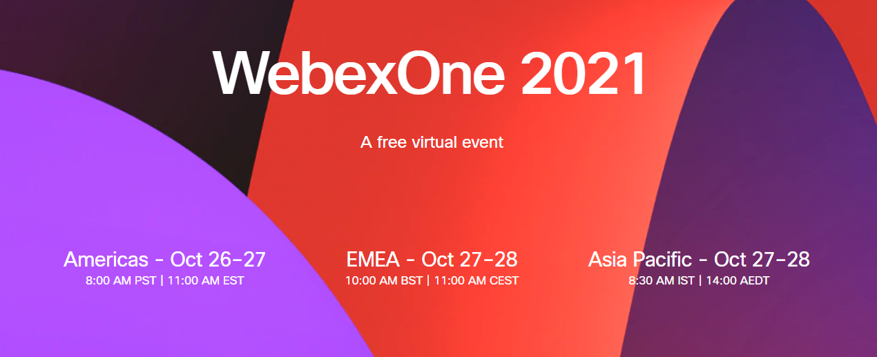 WebexOne 2021